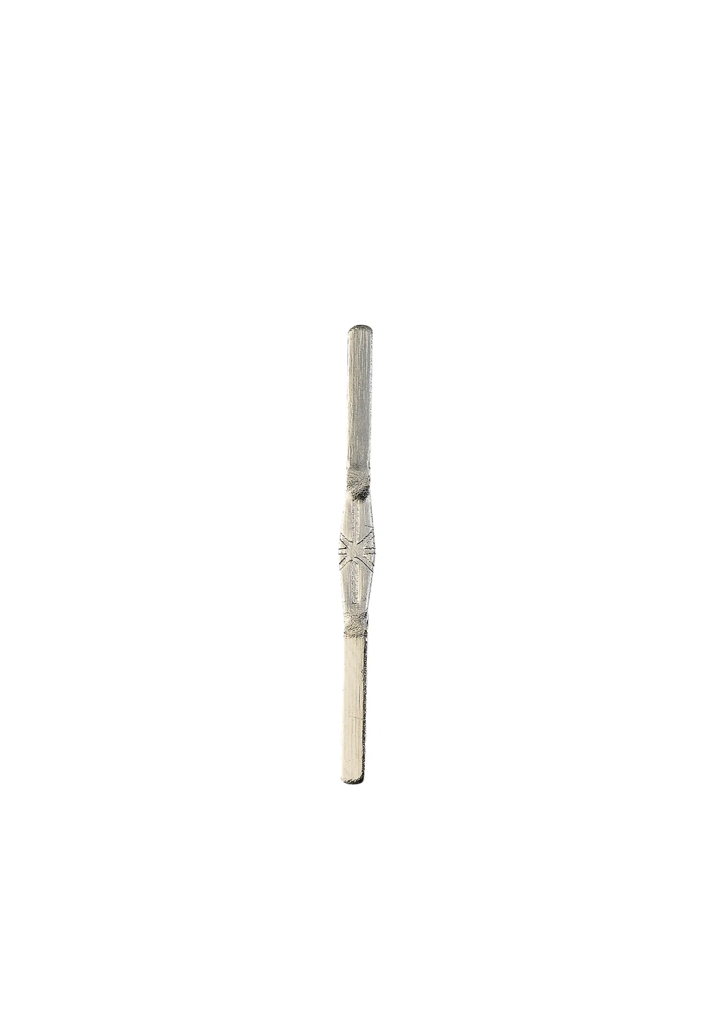 Single Star Straight Link 8X8mm Chrome C90041  Diyas Crystal Link